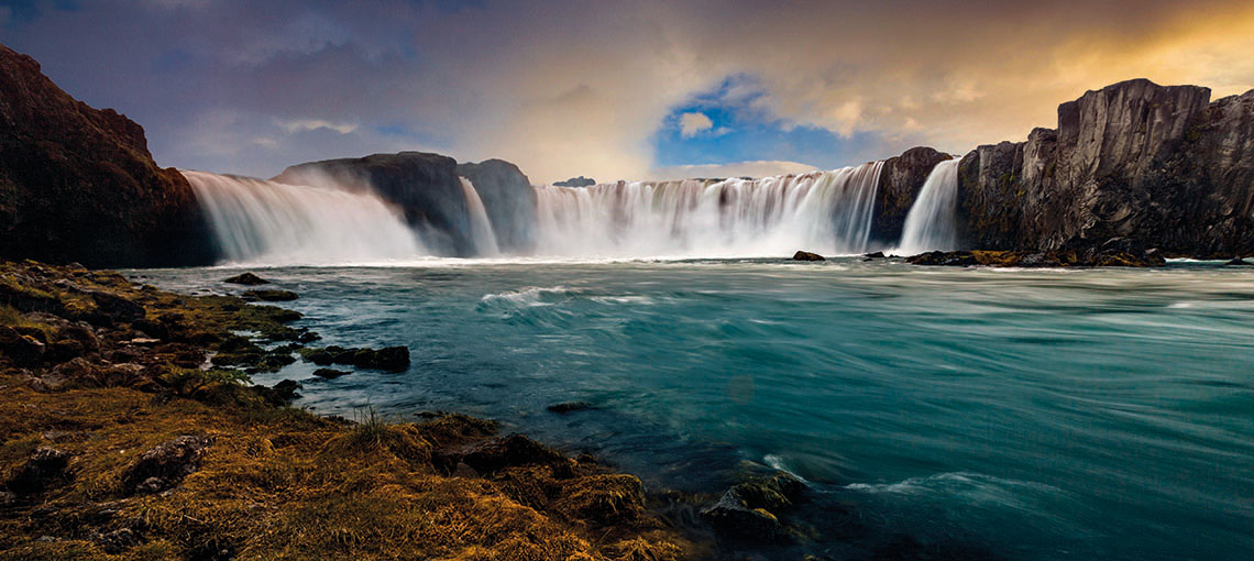 Islandurlaub Islands Norden Godafoss