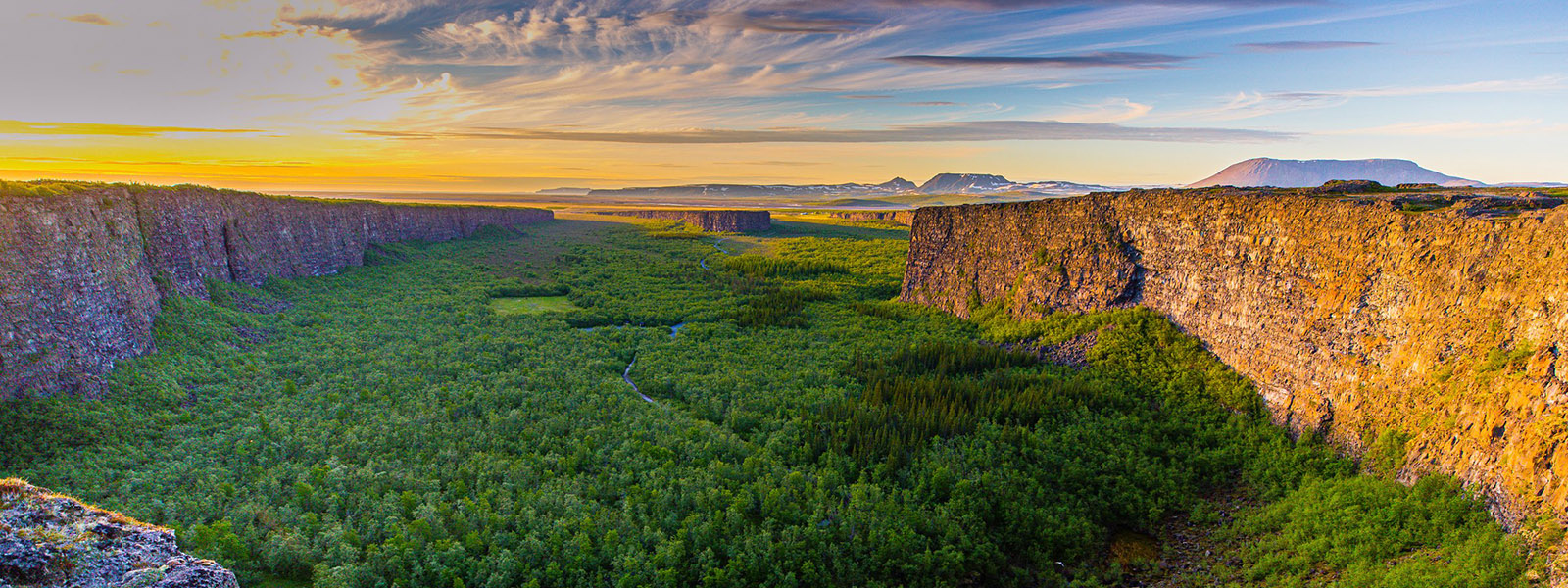 Islandreisen Regionen Norden Asbyrgi