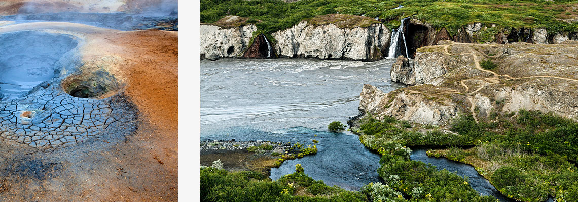 Islandurlaub Islands Norden Hverarönd Holmatungur