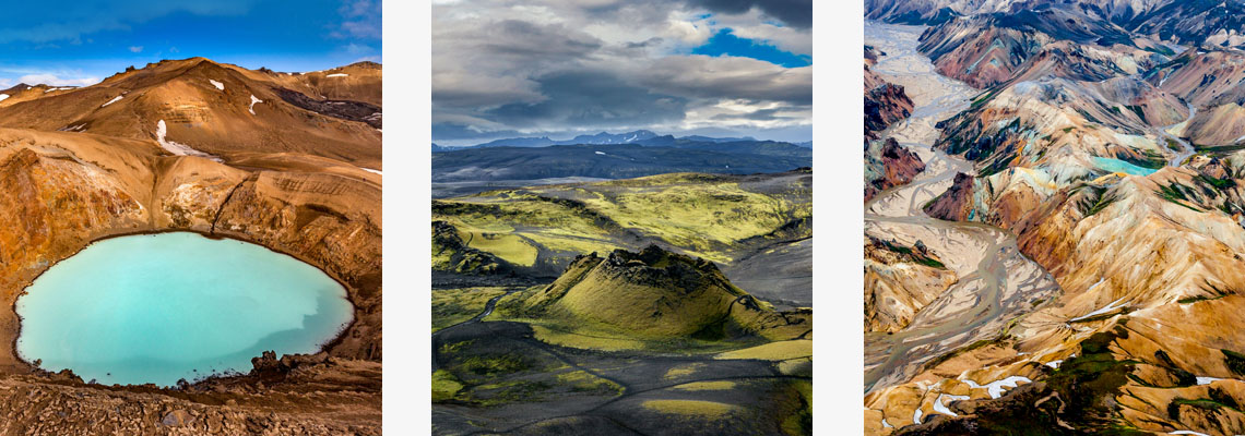 Islandreisen Hochland Askja Laki Landmannalaugar