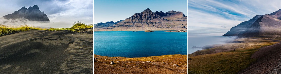 Islandreise Offroad 4x4 Krossnes Vestrahorn Ostfjorde 