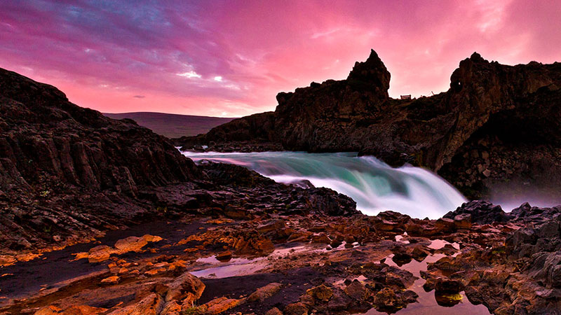 Islandurlaub Geitafoss