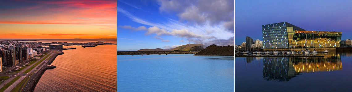 Islandreise zum Kennenlernen Reykjavik und Blau Lagune